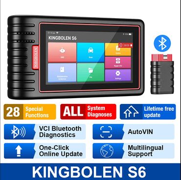 Alati za automobile: Novo - Kingbolen S6 OBD2 28 Reset IMMO/BMS/TPMS/ABS Bleeding Novo - — 1