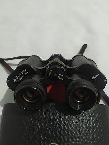 Бинокли: Бинокль БПЦ4 8×30 (Made in USSR) с кожаным футляром. Бинокль — 3