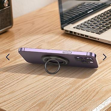 iphone hs: Кольцо-держатель для телефона HOCO GH3 с поддержкой MagSafe — 9