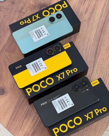 flash: Poco X7 Pro, 512 GB, rəng - Yaşıl, Zəmanət, Kredit, Sensor