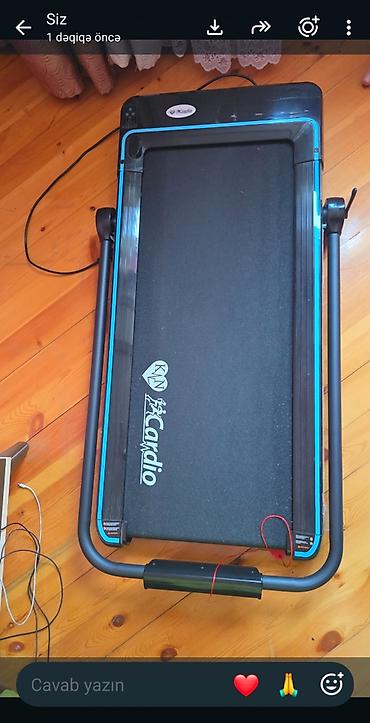 saat ev: Qaçış aparatı – KN Cardio - 750 ₼-a alınıb, cəmi 380 ₼ - İstifadə — 2