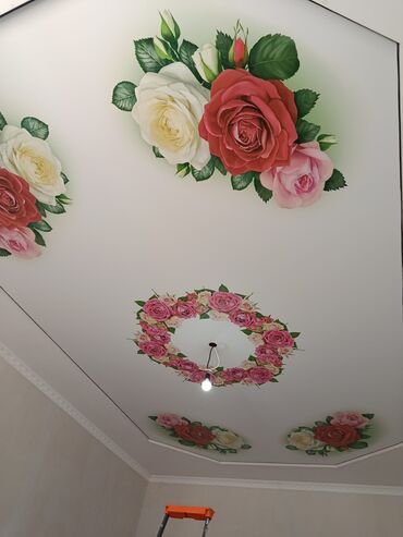 Потолочные работы: Монтаж потолков, Монтаж потолочных плинтусов | Многоуровневый | Багет Больше 6 лет опыта — 13