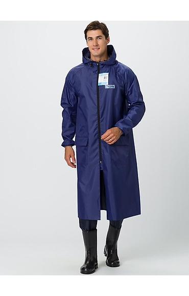 Дождевик, Плащ, цвет - Синий, M, L, XL