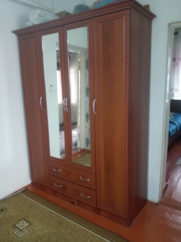 предмет офисной мебели: Шкаф для одежды, Прямой, ЛДСП at lalafo.kg предмет офисной мебели: Шкаф для одежды, Прямой, ЛДСП