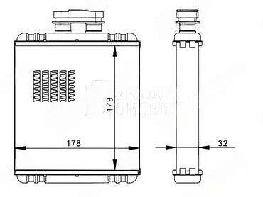 ventilator klime passat b5 5: HLADNJAK ZA VOLKSWAGEN POLO OD 1999. DO 2002. GOD. | hladnjak za — 5