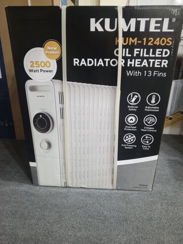 Elektrikli qızdırıcılar və radiatorlar: Yağ radiatoru, Kumtel, Kredit yoxdur, Ünvandan götürmə