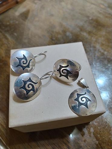 Серебряные наборы украшений: Набор украшений, Проба 925, Женские, Новый — 4