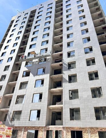 продажа дома район баялинова: 1 бөлмө, 52 кв. м, Элитка, 10 кабат, ПСО (өзү оңдоп түзөтүп бүтүү үчүн)