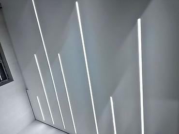 Натяжной потолок: Натяжной потолок Глянцевое Монтаж — 3