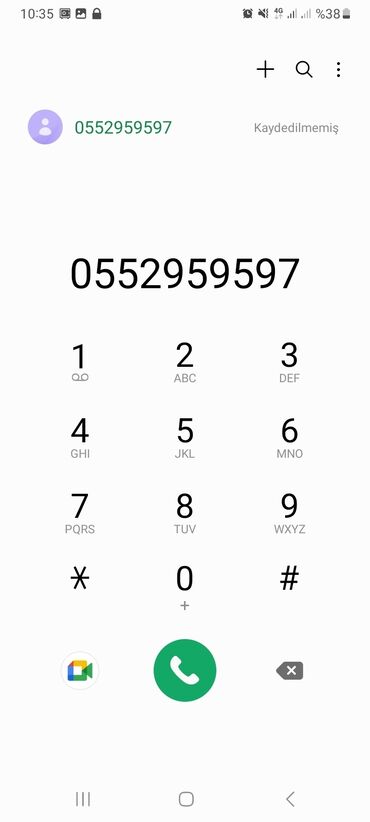 telefon aksesuari: Номер: ( 055 ) ( 2959597 ), Б/у