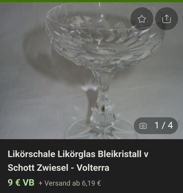 Čaše: Case kristal Zwiesel Nemacka 80te.,za vino. Case nemacke za vino — 4