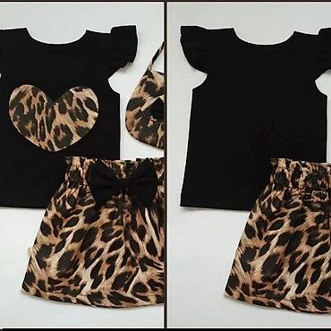 Kompleti: 👗 Cena kompleta (majica + suknja): 2.400 din💥 📏 Veličine: 1, 2, 4, 6 — 16