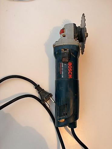Alətlər: Bosch GWS 11-125 CIE Professional künc cilalama maşını (laqonda) 1100 — 2