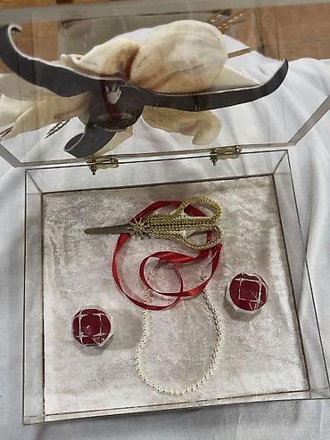 Dekorlar və bəzəklər: 2 DEST XONCA 2 KEPENEK 150 SM YUMRU DEKOR BAHALI TULLE BIRGE Guzguler — 11