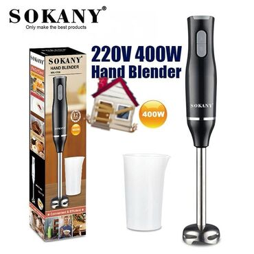 2 ci el sobalar: Əl blender, Sokany, Yeni, Ünvandan götürmə, Ödənişli çatdırılma, Rayonlara çatdırılma