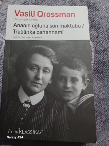 bedii eserler: Rus yazıçısı Vasili Qrossmanın Ananın oğluna son məktubu/Treblinka