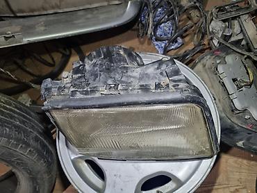 Передние фары: Комплект передних фар Audi Б/у, Оригинал — 5