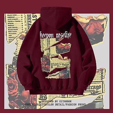 Личные вещи: Мужская толстовка, M, L, XL, Новый, цвет - Черный, Платная доставка — 7