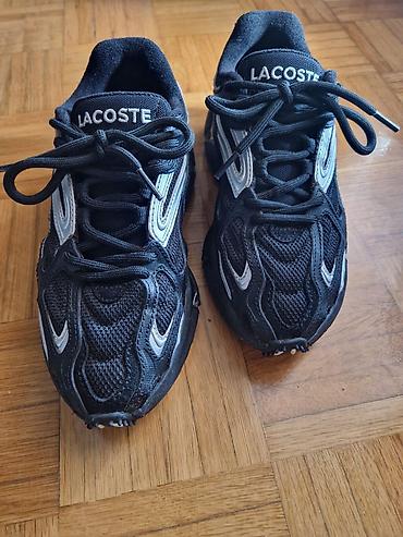 sandale gladiator: Lacoste l003 2k24 zenske. Kupljene u Office Shoes-u. Svega par puta — 1