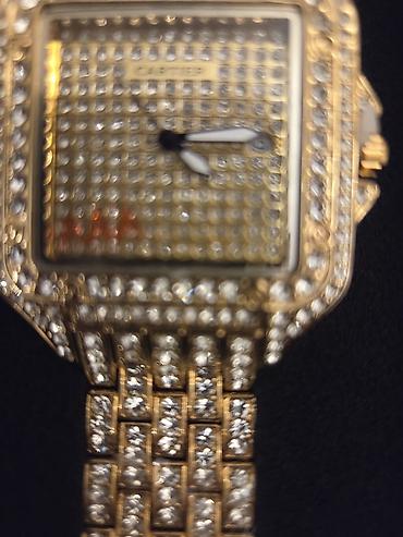 cartier azerbaijan: Cartier tərzində zərif qadın qol saatı - Korpus: qızılı tonlarda — 6