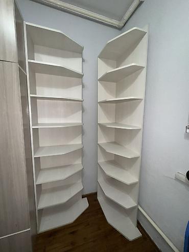 Полки, стеллажи: Книжная полка, Б/у, ЛДСП, Напольная — 2