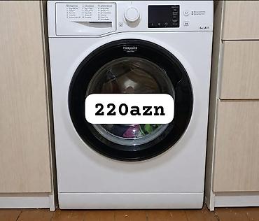 19 l su: Hotpoint Ariston ön yükləməli paltaryuyan maşın - Tutum: 6 kq - — 1