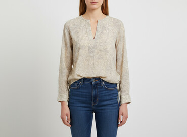 bluza z rozcięciami po bokach h m: H&M, Bluzka damska, rozmiar M