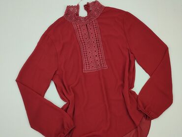 czerwona bluzki koronkowe: Blouse, M (EU 38), condition - Good