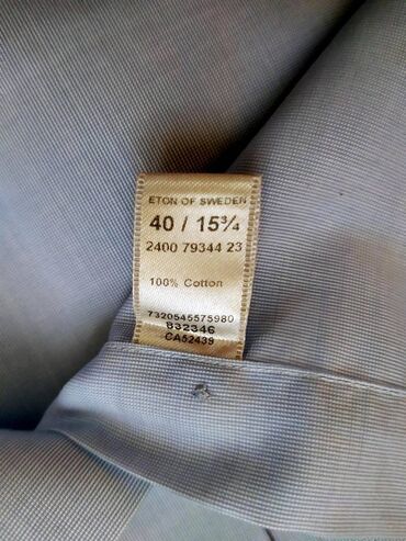 Košulje: Muška pamučna košulja Eton vel. 40 (M) Prelepa, elegantna — 19