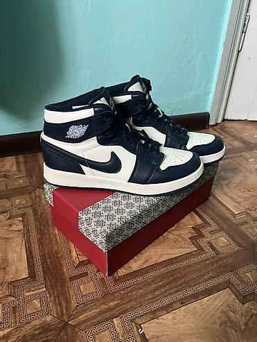 dunk low: Мужские кроссовки, 41.5, 42, Air Jordan, Б/у, цвет - Синий, Самовывоз, Платная доставка — 4