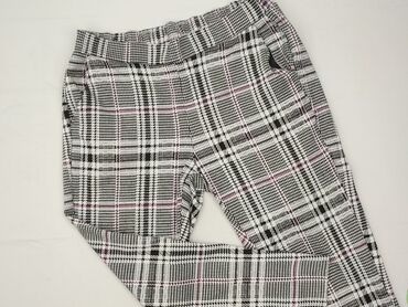 woskowane legginsy z wysokim stanem zara: Esmara, Spodnie materiałowe damskie, rozmiar L
