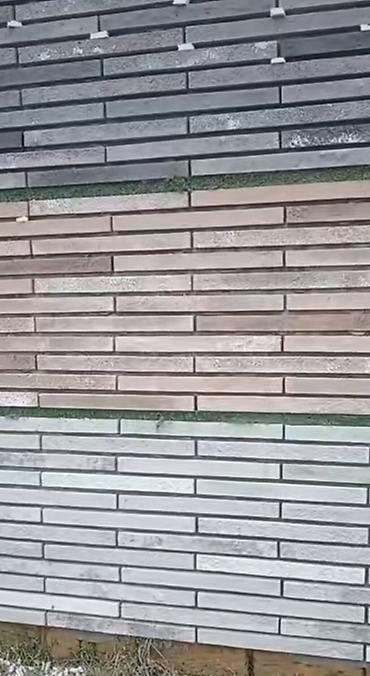 Dekorativ daşlar: Dekorativ fasad və daxili divar daş panelləri - Material: Beton — 13