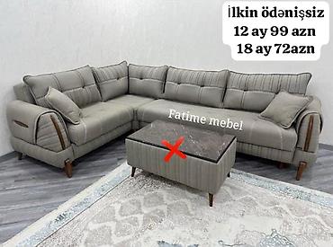 taxda divan: Yeni, Künc divan, Qonaq otağı üçün, Açılan — 1