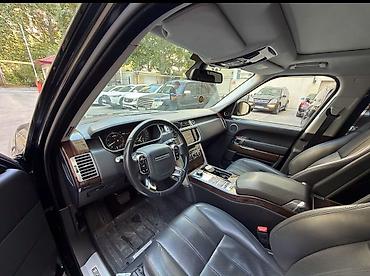 Land Rover: Range Rover (L405) – qara rəngli, tam ölçülü lüks SUV masın ıdeal — 6