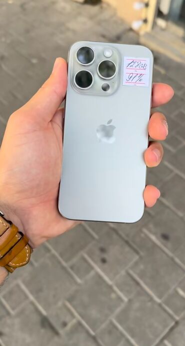 IPhone 15 Pro, 128 GB, Gümüşü