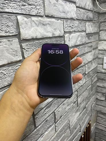 iphone 10 plus: IPhone 14 Pro, 128 GB, Deep Purple, Face ID — 2