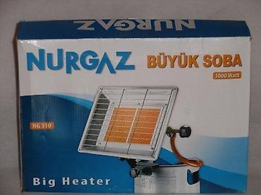 mini rerna na plin: Nurgaz NG310 “Büyük Soba” – gasni infracrveni grejač, 3000 W - Tip — 3