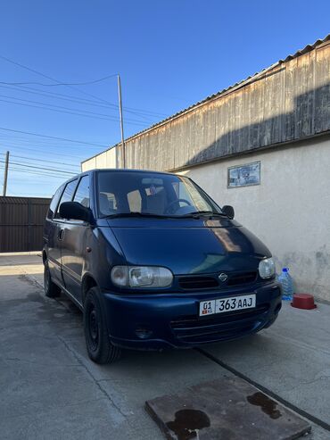 вадител фура: Nissan Serena: 1999 г., 1.6 л, Механика, Бензин, Фургон