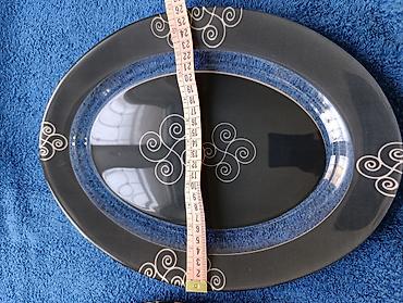 Наборы посуды: Набор столового стекла/хрусталя с гранёной и резной декорировкой — 21