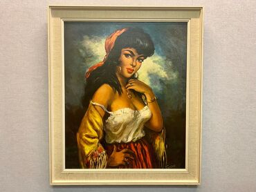 automatska glava za trimer cena: Painting, 75 x 60 cm, Used