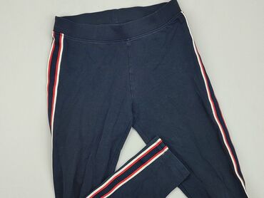 spodnie dresowe z wysokim stanem: Sweatpants, H&M, 14 years, 164, condition - Good