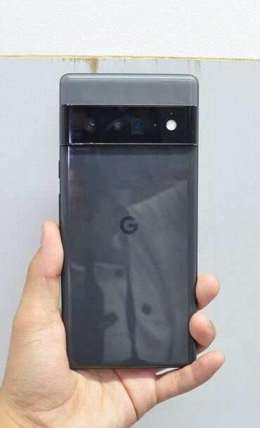 ми с2: Google Pixel 6 Pro, Колдонулган, 128 ГБ, түсү - Кара, 1 SIM