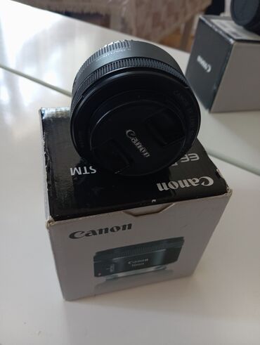 canon video kamera: Canon 50 1.8 stm İdeal vəzuyətdə tam işləkidir Az istifadə edilib