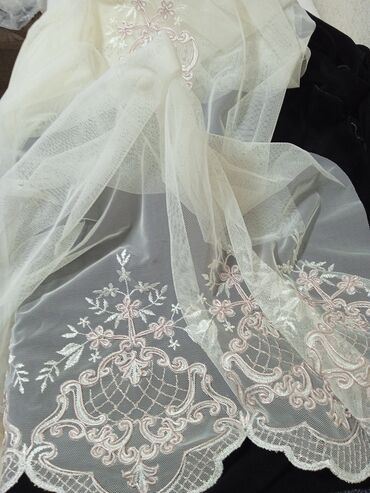 свадебные наборы ручной: Распродажи остаток . очень красивый тюль для шторы . Высшего