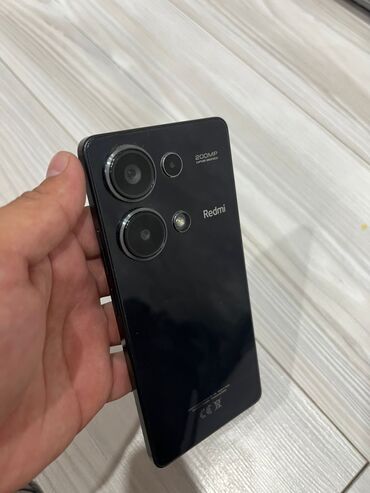 редми 13т: Redmi, Redmi Note 13 Pro, Новый, 512 ГБ, цвет - Черный, 1 SIM, 2 SIM