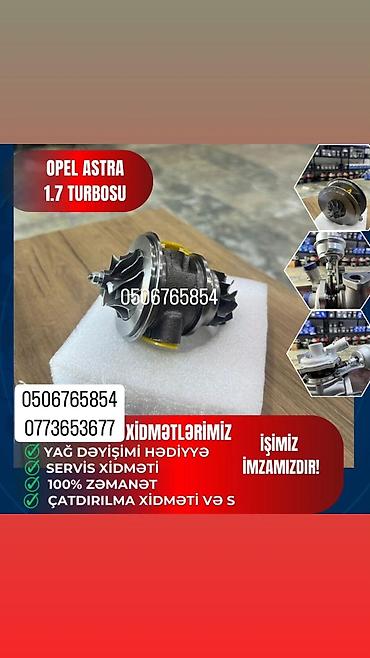 Turbo və turbonun kartricləri: Opel Astra 1.3 Turbosu və Kartici ✅yüksək keyfiyyətli turbo və turbo — 3