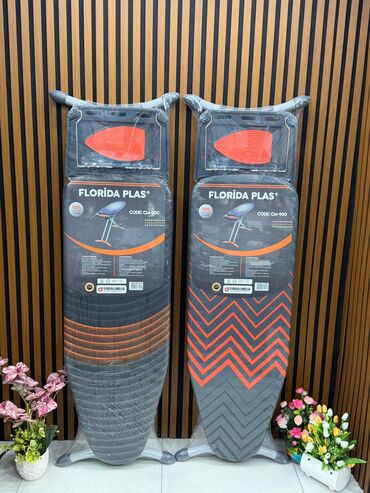 Pərlər, ventilyatorlar: Ütü masaları – Cingillioğlu markası Müxtəlif modellər: - CINDY (CM — 20