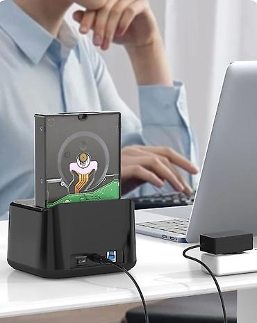 Другие комплектующие: Док-станция GODO GDPD01T для SATA жестких дисков/SSD 2.5/3.5 с — 8