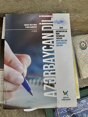 Tədris ədəbiyyatı: DİM və nəşriyyatların abituriyentlər üçün dərs vəsaitləri paketi — 2