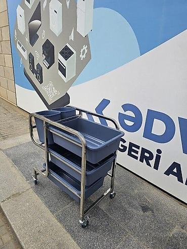 Оборудование для магазинов: Təmizlik arabası Balaca model 400AZN Böyük model 450AZN Nerjavik — 7